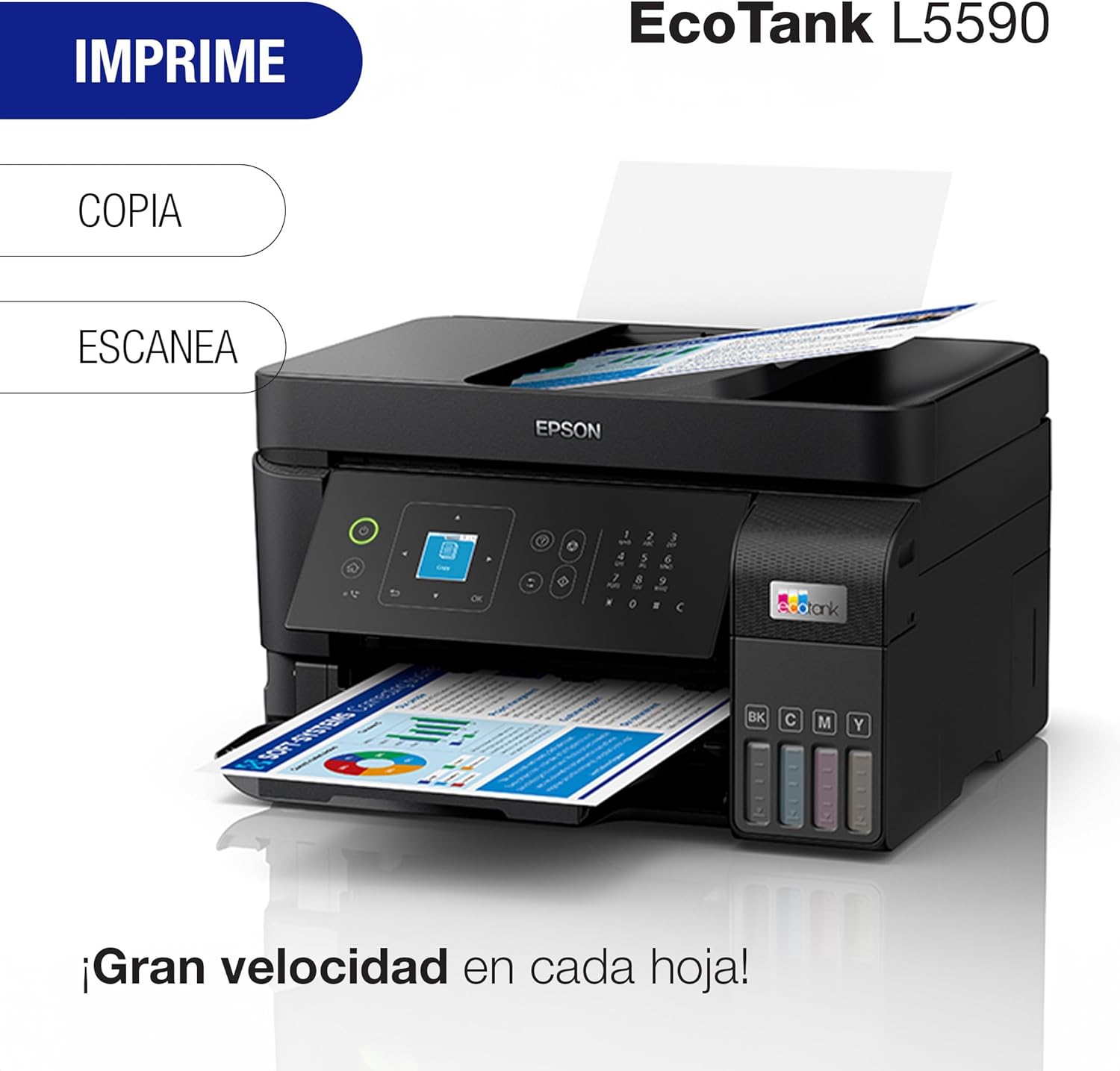 Impresora Epson L5590 Inalambrico Multifuncional ADF