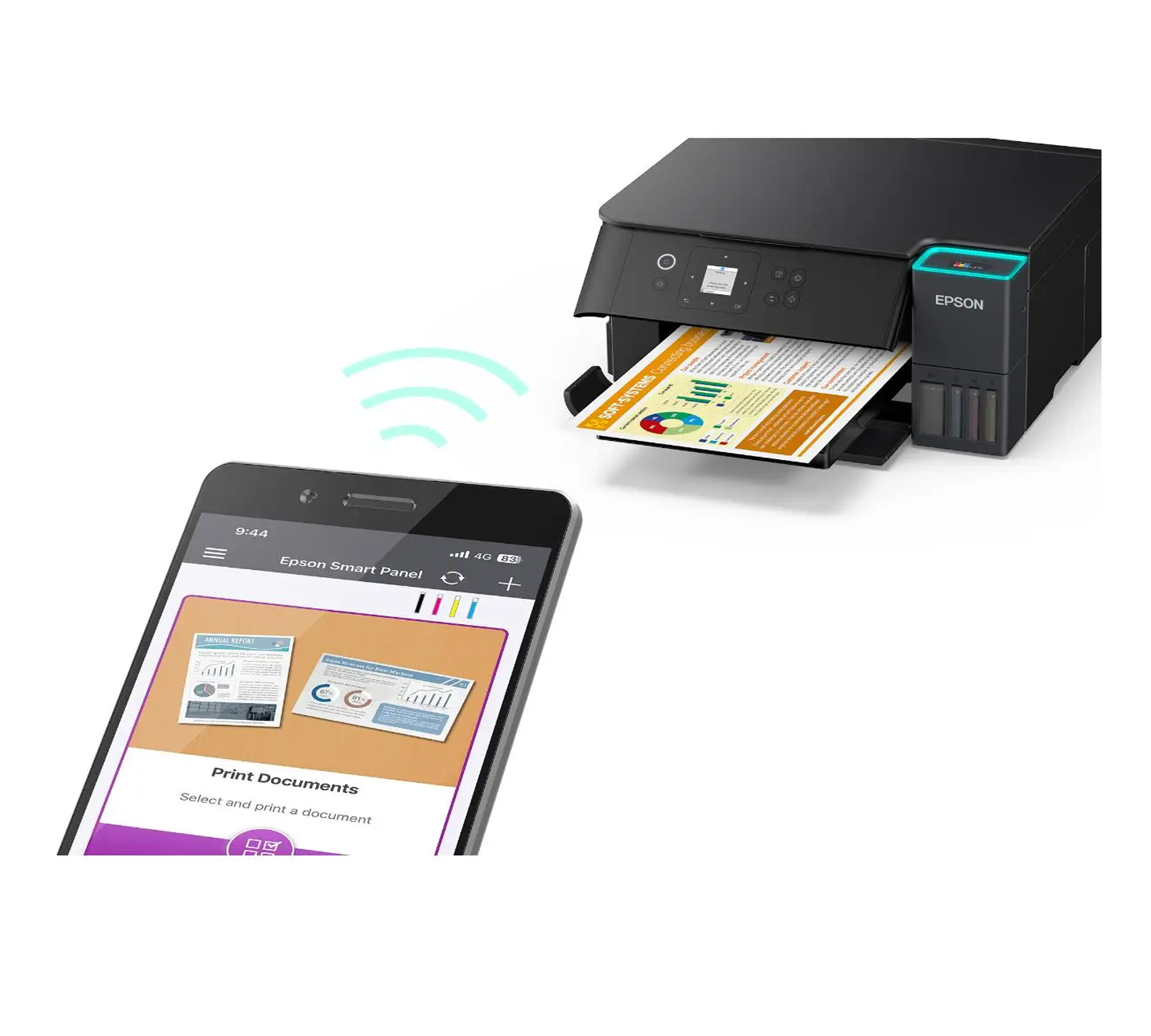 Impresora Multifuncional 3 En 1 Epson Ecotank L4360 Duplex
