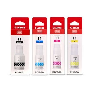 Kit de Botellas de Tinta Canon GI-11 CMYBK | Dataplus