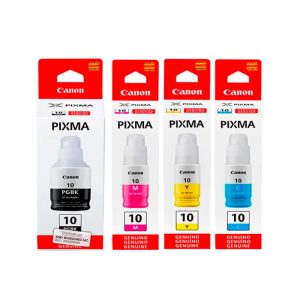 Kit de Tinta Canon GI-10 CMYBK g5010, g6010 | Dataplus