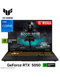LAPTOP GAMER ASUS FX608JHR-RV006 I7-14650HX 16GB 1TB SSD GEFORCE RTX 5050 8GB 16 WUXGA 165HZ FREEDOS (90NR0NA1-M000Z0)