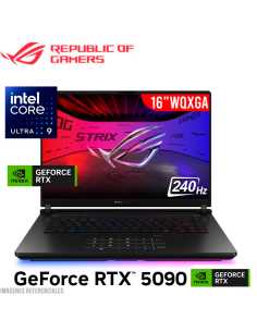 LAPTOP GAMER ASUS G635LX-XS97 ULTRA 9-275HX 32GB 2TB SSD GEFORCE RTX 5090 24GB 16WQXGA 240HZ WINDOWS 11 PRO