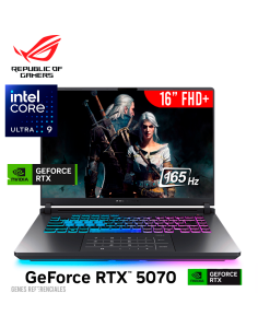 LAPTOP GAMER ASUS ROG G615LP-RV019W ULTRA 9-275HX 16GB 1TB SSD GEFORCE RTX 5070 8GB 16 FHD+ 165HZ WINDOWS 11 (90NR0LN1-M000N0)