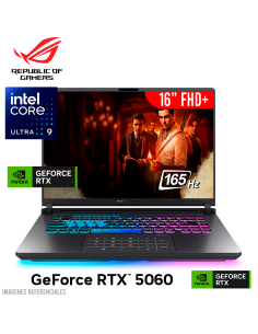 LAPTOP GAMER ASUS ROG STRIX G16 G615LM-RV015W ULTRA 9-275HX 16GB 1TB SSD GEFORCE RTX 5060 8GB 16FHD+ 165HZ WINDOWS 11
