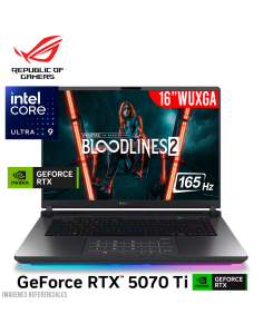 LAPTOP GAMER ASUS ROG STRIX G16 G615LR-RV030W 9-275HX 16GB 1TB SSD GEFORCE RTX 5070 TI 12GB 16 WUXGA WINDOWS 11 (90NR0LR1-M00110