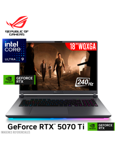 LAPTOP GAMER ASUS ROG STRIX G815LR-S9118W ULTRA 9-275HX 16GB 1TB SSD RTX 5070 TI 12GB 18 WQXGA 240HZ WINDOWS 11(90NR0LT1-M007A0)