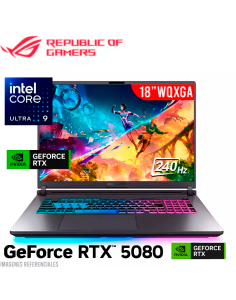 LAPTOP GAMER ASUS ROG STRIX G815LW-G18.U95080 ULTRA 9-275HX 32GB 2TB SSD GEFORCE RTX 5080 16GB 18 WQXGA 240HZ WINDOWS 11 PRO