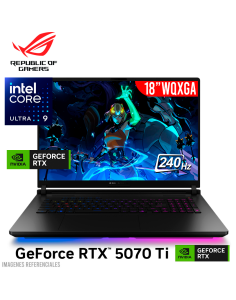 LAPTOP GAMER ASUS ROG STRIX G835LR-XS96 ULTRA 9-275HX 32GB 1TB SSD GEFORCE RTX 5070 TI 12GB 18 WQXGA 240HZ WINDOWS 11