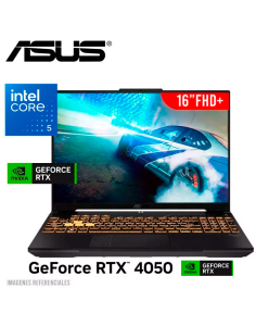 LAPTOP GAMER ASUS TUF F16 FX607VU-RL048 CORE 5-210H 16GB DDR5 512GB SSD RTX 4050 6GB 16 WUXGA 144HZ FREEDOS ( 90NR0N06-M00430 )