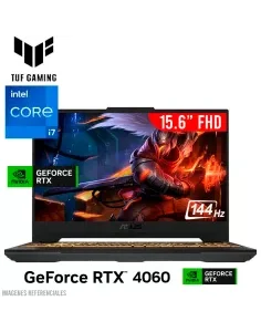 LAPTOP GAMER ASUS TUF FX507VV-WS74 I7-13620H 16GB DDR5 1TB SSD GEFORCE RTX 4060 8GB 15.6 FHD 144HZ WINDOWS 11