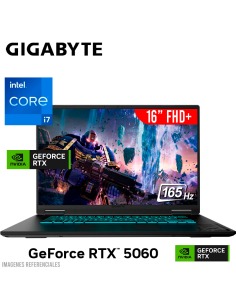 LAPTOP GAMER GIGABYTE A16 GA6H I7-13620H 32GB 1TB SSD GEFORCE RTX 5060 8GB 16 FHD+ 165HZ WINDOWS 11