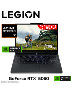 LAPTOP GAMER LEGION 5 15AHP10 RYZEN 7 260 16GB 512GB SSD GEFORCE RTX 5060 8GB 15.1 WQXGA OLED 165HZ WINDOWS 11 (83M00001US)