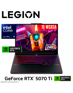 LAPTOP GAMER LEGION 7 16IAX10H CORE 9-275HX 32GB 2TB SSD T. DE VIDEO RTX 5070TI 12GB 16 WQXGA 240HZ WINDOWS 11 (83F5001BUS)