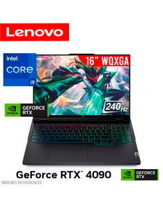 LAPTOP GAMER LENOVO I9-14900HX 32GB 1TB SSD GEFORCE RTX 4090 16GB 16 WQXGA 240HZ WINDOWS 11 (83DE0008US)