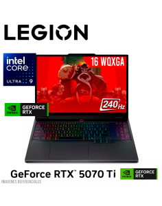 LAPTOP GAMER LENOVO LEGION 16IAX10H ULTRA 9-275HX 32GB 1TB SSD GEFORCE RTX 5070 TI 12GB 16 WQXGA 240HZ WINDOWS 11 (83F50010US)