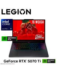 LAPTOP GAMER LENOVO LEGION 16IAX10H ULTRA 9-275HX 32GB 1TB SSD GEFORCE RTX 5070 TI 12GB 16 WQXGA 240HZ WINDOWS 11 (83F50010US)