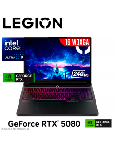 LAPTOP GAMER LENOVO LEGION 7 16IAX10H ULTRA 9-275HX 32GB DDR5 2TB SSD RTX 5080 16GB 16 WQXGA OLED 240HZ WINDOWS 11 (83F50014US)