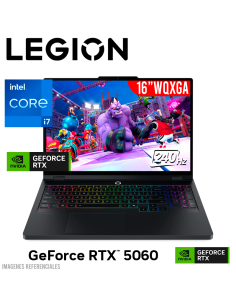 LAPTOP GAMER LENOVO LEGION PRO 16IRX10 I7-14650HX 16GB 1TB SSD GEFORCE RTX 5060 8GB 16 WQXGA 240HZ WINDOWS 11 (83NN0039US)