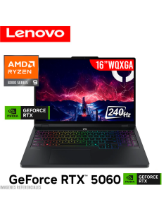 LAPTOP GAMER LENOVO LEGION PRO 5 16ADR10 RYZEN 9-8945HX 16GB 1TB SSD GEFORCE RTX 5060 8GB 16 WQXGA 240HZ WINDOWS 11 (83LT000EUS)
