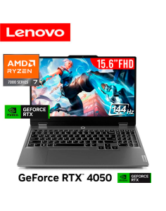 LAPTOP GAMER LENOVO LOQ 15ARP9 RYZEN 7-7435HS 24GB DDR5 512GB SSD GEFORCE RTX 4050 6GB 15.6 FHD 144HZ FREEDOS ( 83JC008GLM )