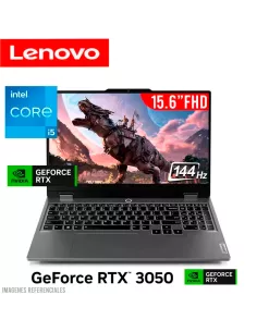LAPTOP GAMER LENOVO LOQ 15IAX9 I5-12450HX 16GB DDR5 512GB SSD GEFORCE RTX 3050 6GB 15.6 FHD FREEDOS ( 83GS006WLM )
