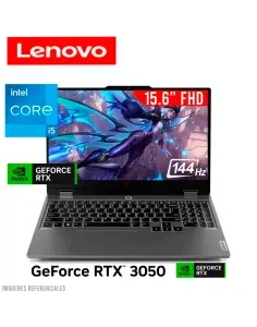 LAPTOP GAMER LENOVO LOQ 15IAX9 I5-12450HX 32GB DDR5 512GB SSD GEFORCE RTX 3050 6GB 15.6 FHD FREEDOS ( 83GS006WLM )