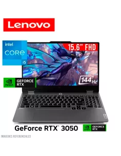 LAPTOP GAMER LENOVO LOQ 15IAX9 I5-12450HX 32GB DDR5 512GB SSD GEFORCE RTX 3050 6GB 15.6 FHD FREEDOS ( 83GS006WLM )