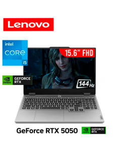 LAPTOP GAMER LENOVO LOQ 15IRX10 I5-13450HX 24GB DDR5 512GB SSD T VIDEO RTX 5050 8GB 15.6" FHD FREEDOS ( 83JE001VLM )