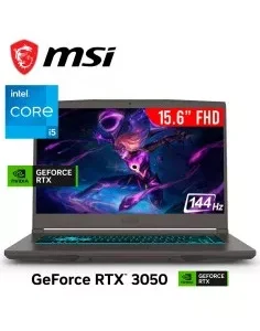 LAPTOP GAMER MSI THIN 15 B13UC-1000US I5-13420H 16GB 512GB SSD T. VIDEO RTX 3050 4GB 15.6 FHD 144HZ WINDOWS 11