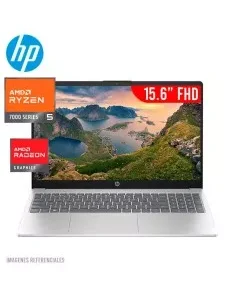 LAPTOP HP 15-FC0009LA AMD RYZEN 5-7520U 8GB DDR5 256GB 15.6 FHD FREEDOS (802M9LA-ABM)