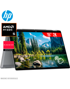 LAPTOP HP OMNIBOOK X FLIP 16-BE0003DX RYZEN 5-220U 8GB 512GB 16" 2K TOUCHSCREEN WINDOWS 11 ( B73U4UA-ABA )