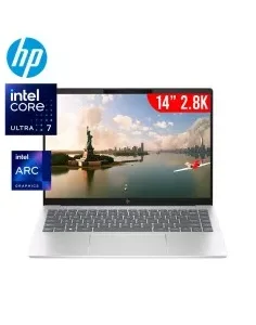 LAPTOP HP PAVILION PLUS 14-EW1002LA ULTRA 7-155H 32GB 1TB SSD 14 2.8K OLED WINDOWS 11 ( A6QL1LA-ABM )