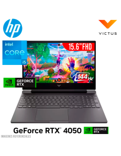 LAPTOP HP VICTUS 15-FA2701 I5-13420H 16GB 512GB SSD GEFORCE RTX 4050 6GB 15.6 FHD 144HZ WINDOWS 11 ( B8LN4UA-ABA )
