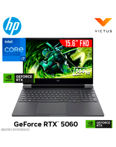 LAPTOP HP VICTUS 15-FA2787NR I7-13620H 16GB 512GB SSD GEFORCE RTX 5060 8GB 15.6 FHD 144HZ WINDOWS 11