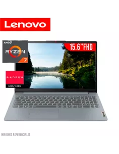 LAPTOP LENOVO IDEAPAD SLIM 3 15ABR8 RYZEN 7-5825U 16GB 512GB SSD 15.6" FHD FREEDOS ( 82XM00S6LM )