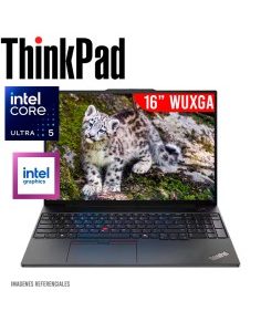LAPTOP LENOVO THINKPAD E16 G2 ULTRA 5-125U 16GB 512GB SSD 16" WUXGA FREEDOS (21MAA00BUS)