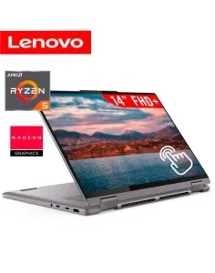 LAPTOP LENOVO YOGA 7 14AHP9 2EN1 RYZEN 5 8640HS 8GB 512GB SSD 14 FHD+ TOUCHSCREEN WINDOWS 11 (83DK000DUS)