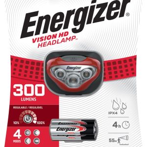 Linterna led 300 lúmenes manos libres visión Energizer