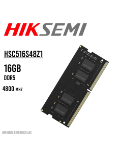 MEMORIA SODIMM HIKSEMI 16GB/4800MHZ DDR5 (HSC516S48Z1)