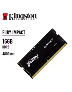 MEMORIA SODIMM KINGSTON 16GB/4800MHZ FURY IMPACT ( KF548S38IB-16 ) DDR5