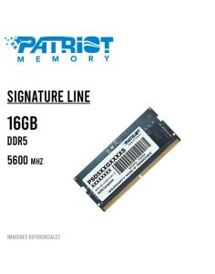 MEMORIA SODIMM PATRIOT DDR5 16GB/5600MHZ (PSD516G560081S) SIGNATURE LINE