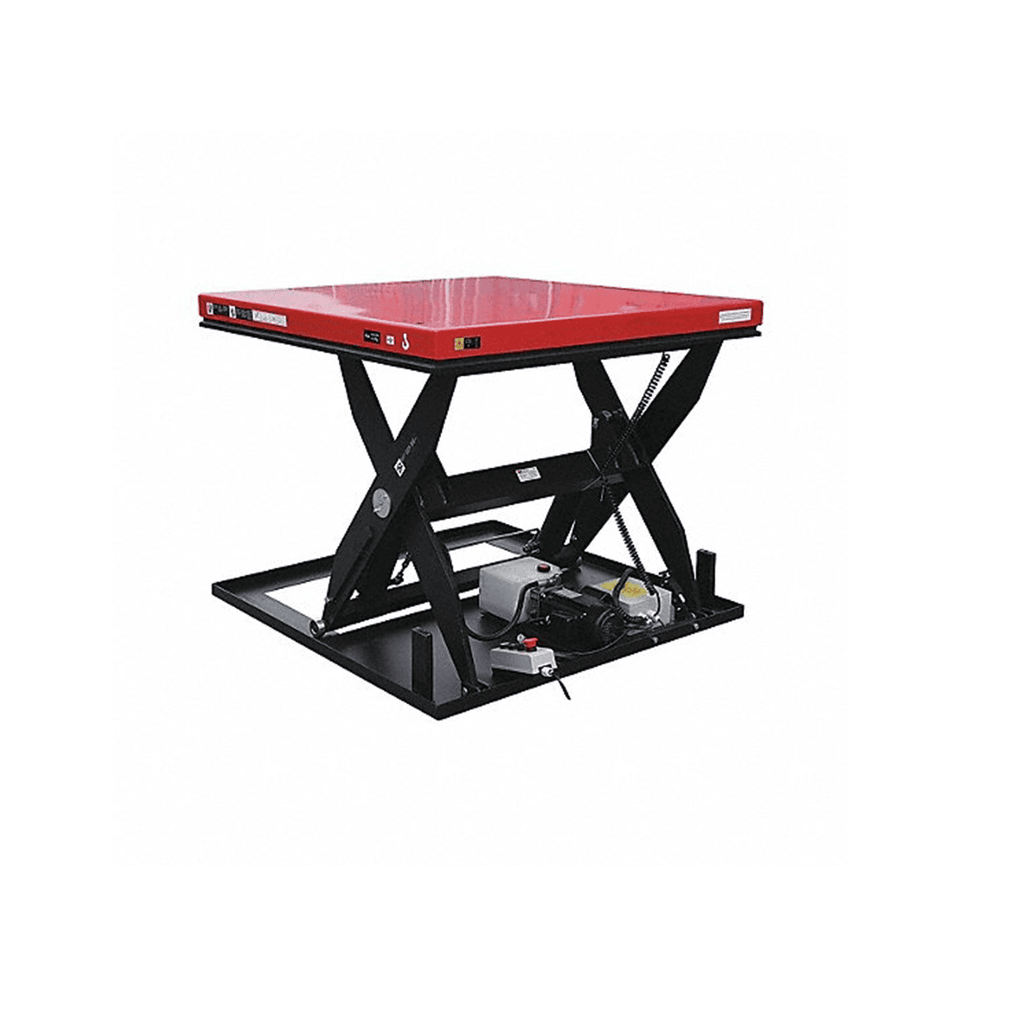 Mesa elevadora de tijera eléctrica, capacidad de carga 5000lb Dayton 60NH57