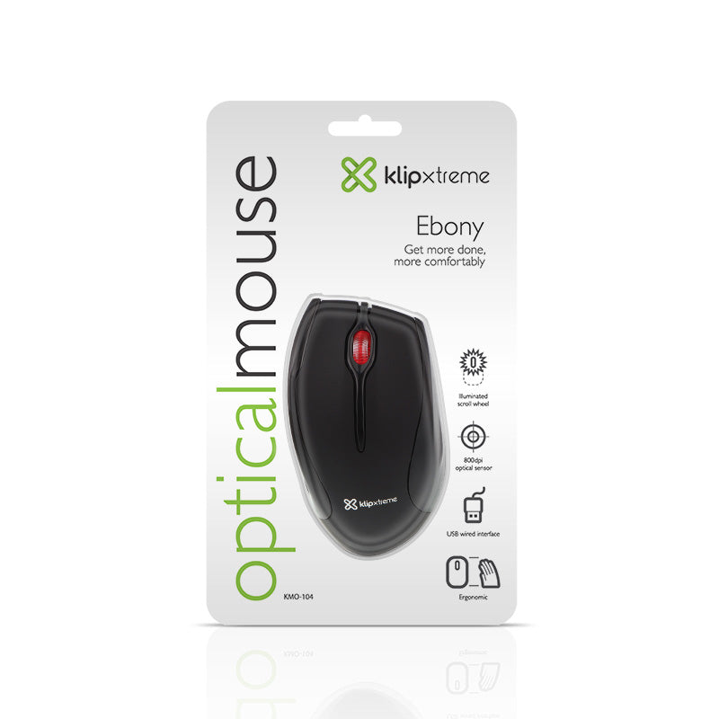 Mouse ergonómico USB KMO 104 Klip Xtreme