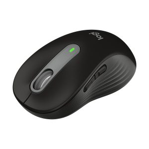 Mouse Logitech Signature M650 Silent Large Left Wireless/Bluetooth Black (910-006234) | Dataplus