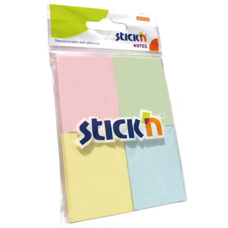 Notas adhesiva 1.5x2 200 hojas pastel stick in