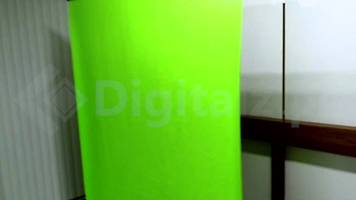 Pantalla Chroma Verde 100" 4:3 2.08x2.00m EVISION - Plegable con Case