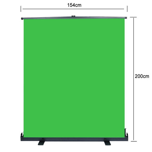 Pantalla Chroma Verde 100" 4:3 2.08x2.00m EVISION - Plegable con Case