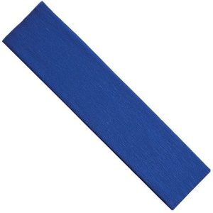 Papel crepé color azul 50x180 cm x unidad Genérico