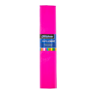 Papel crepé color fucsia 50x180 cm x 10 unidades
