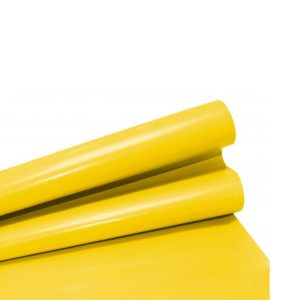 Papel lustre color amarillo paquete x 100 unidades